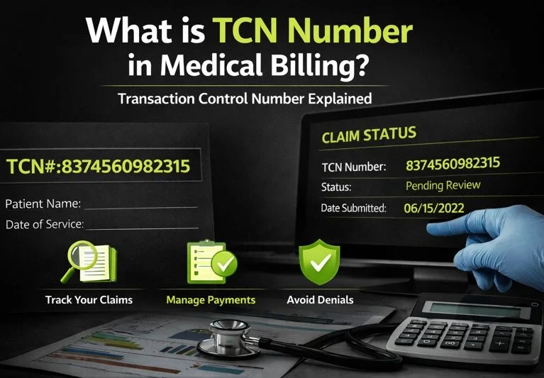 What is TCN number in medical billing